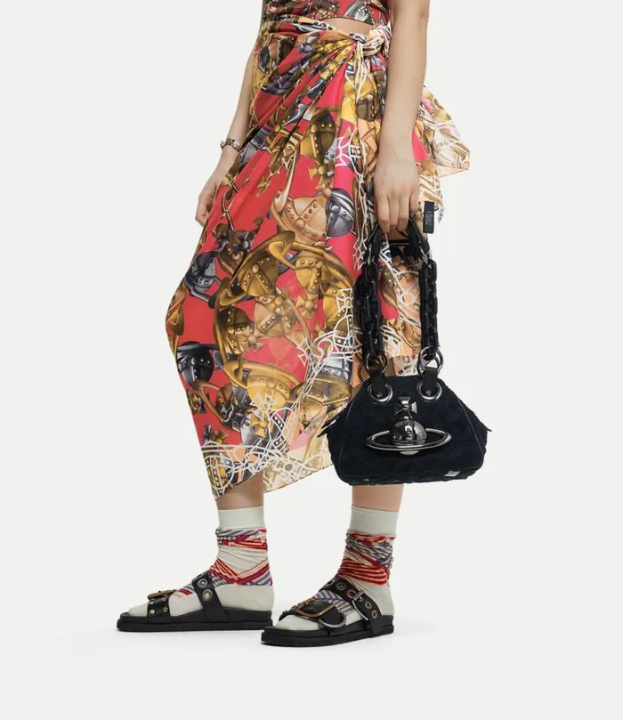 Scarves And Ponchos WomenMen Vivienne Westwood Oasis Orb Pareo In Red
