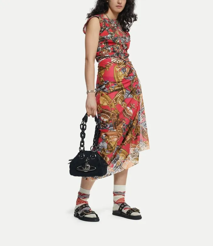 Scarves And Ponchos WomenMen Vivienne Westwood Oasis Orb Pareo In Red