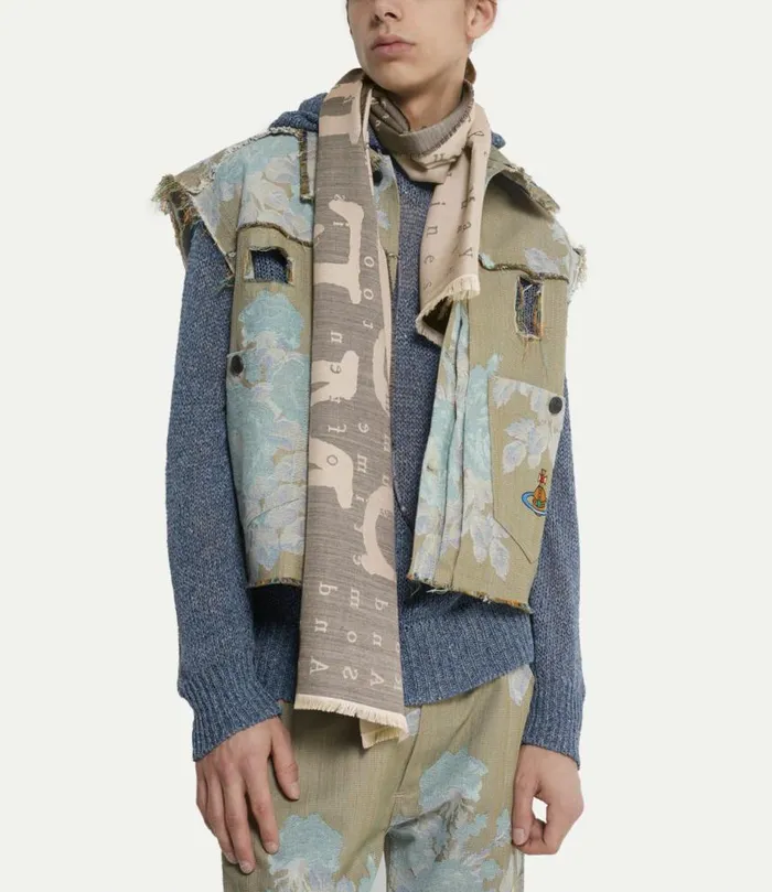Scarves And Ponchos WomenMen Vivienne Westwood Summer Scarf In Beige