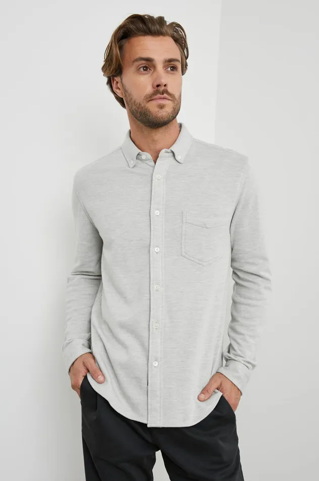 Shirts Men Rails Berkeley Shirt Light Grey