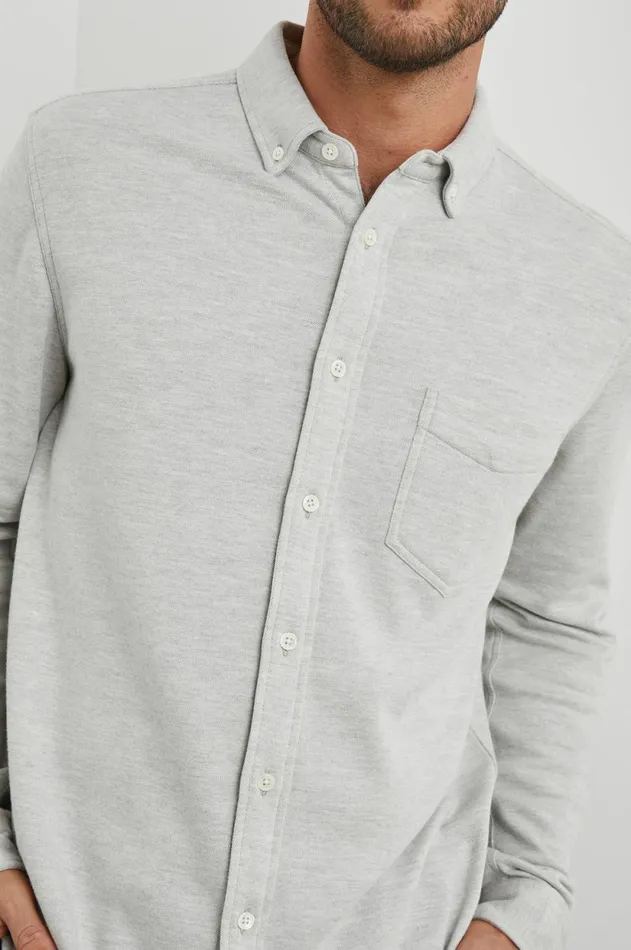 Shirts Men Rails Berkeley Shirt Light Grey