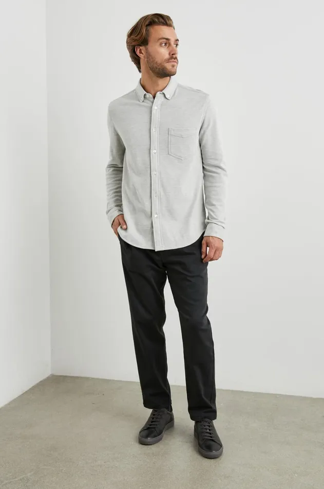 Shirts Men Rails Berkeley Shirt Light Grey