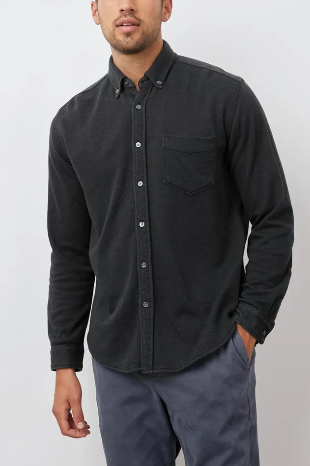 Shirts Men Rails Berkeley Shirt Washed Black