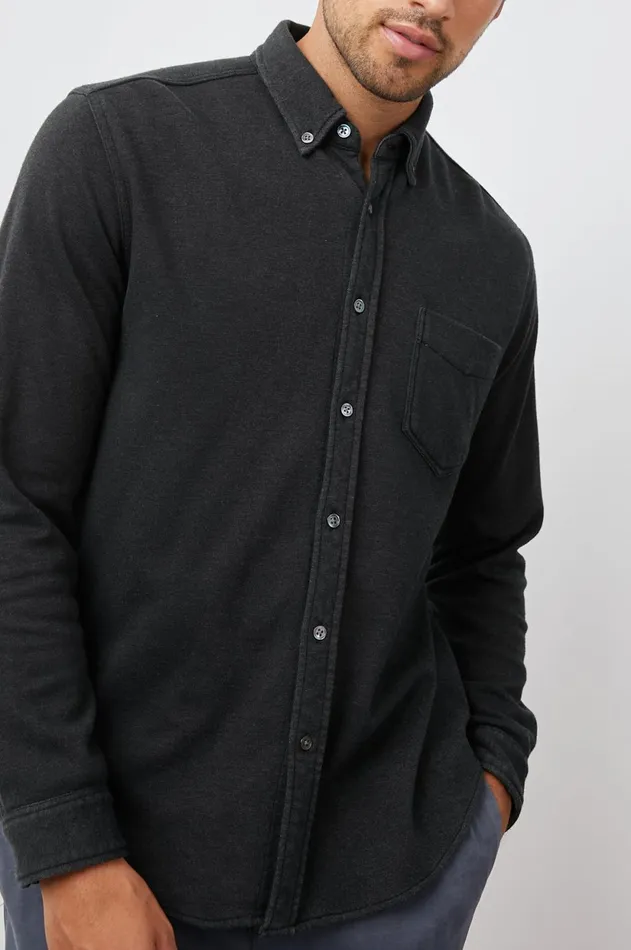 Shirts Men Rails Berkeley Shirt Washed Black