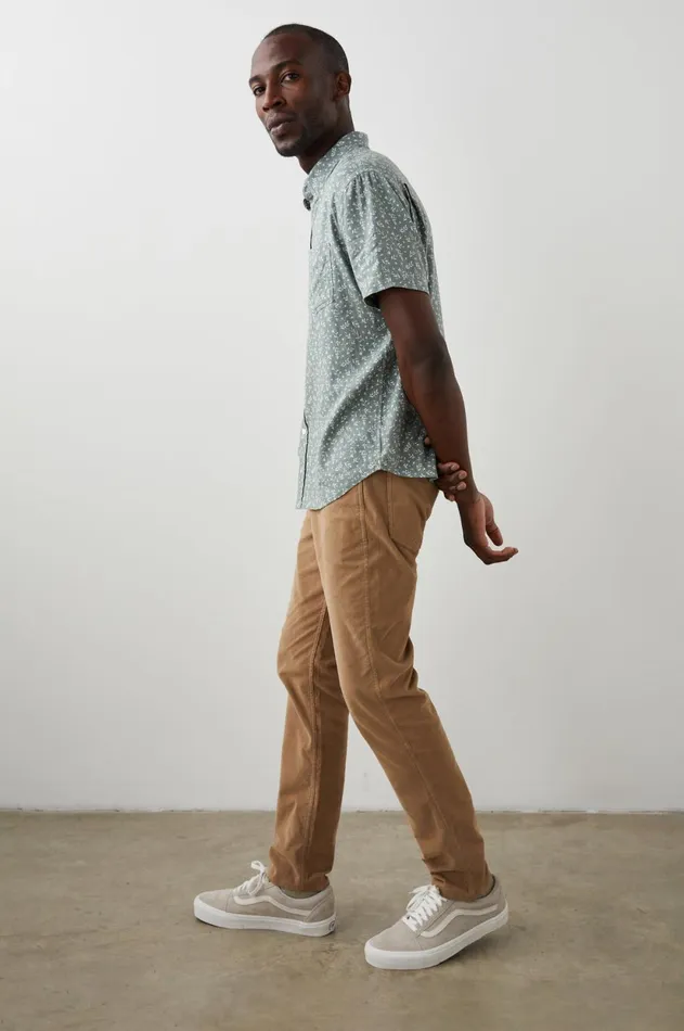 Shirts Men Rails Carson Shirt Acorn Forage Mint