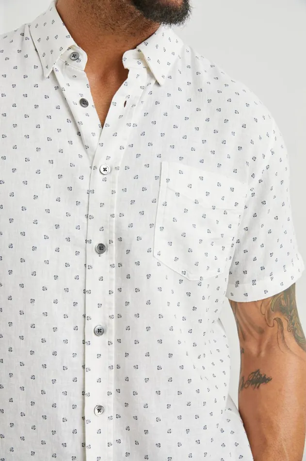 Shirts Men Rails Carson Shirt Autumn Calico White