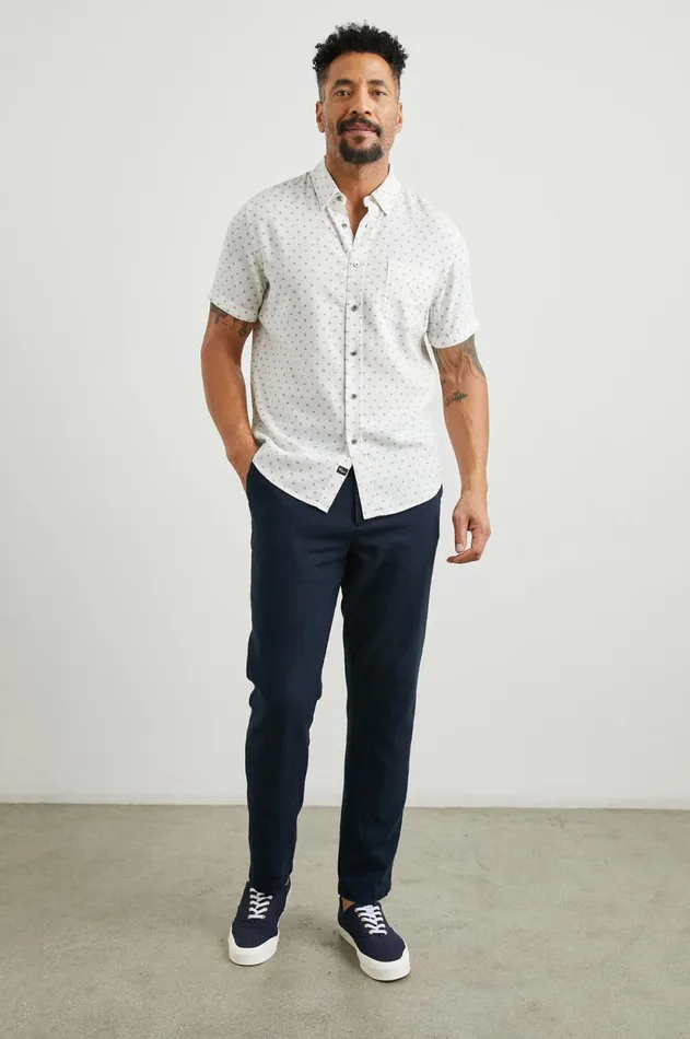 Shirts Men Rails Carson Shirt Autumn Calico White