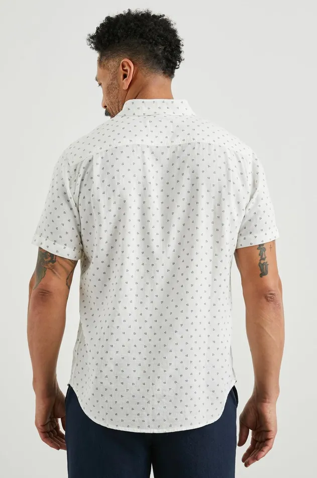 Shirts Men Rails Carson Shirt Autumn Calico White