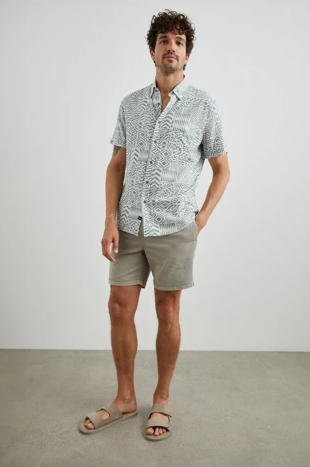 Shirts Men Rails Carson Shirt Bambu Block Kalamata