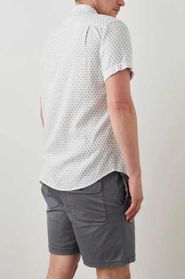 Shirts Men Rails Carson Shirt Diamond Geo Cream