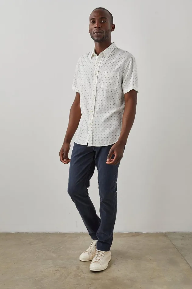 Shirts Men Rails Carson Shirt Diamond Print Black