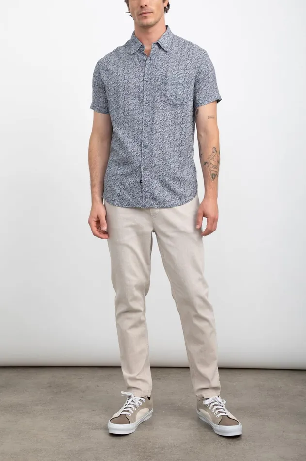 Shirts Men Rails Carson Shirt Flora Bloom Navy
