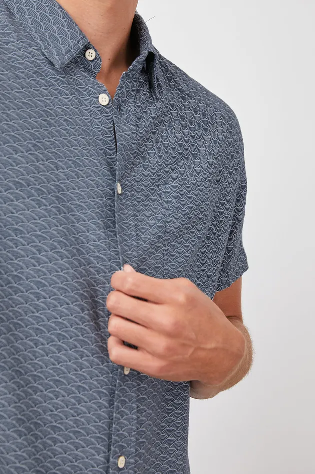 Shirts Men Rails Carson Shirt Hama Wave