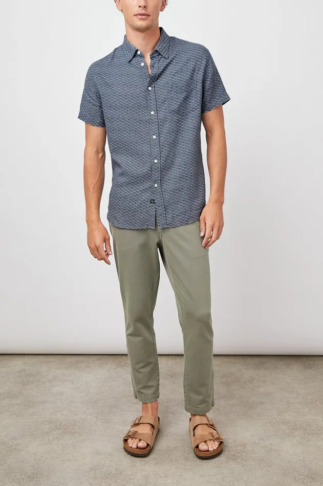 Shirts Men Rails Carson Shirt Hama Wave