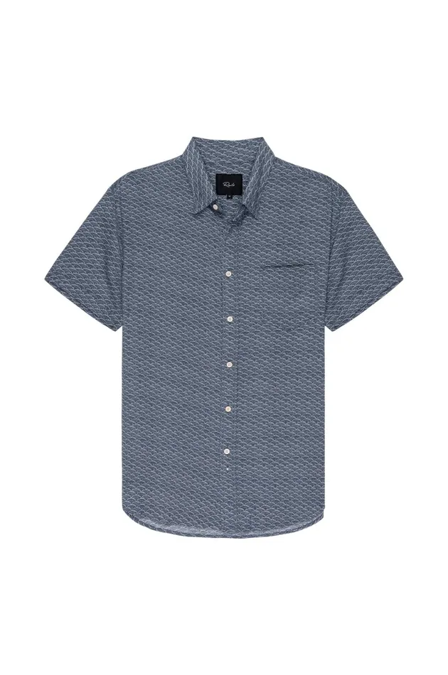 Shirts Men Rails Carson Shirt Hama Wave