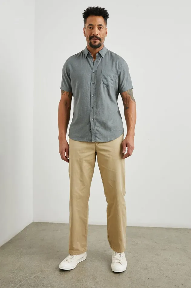 Shirts Men Rails Carson Shirt Ivy Calico Cerulean