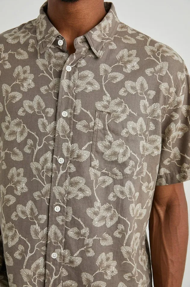 Shirts Men Rails Carson Shirt Japanese Maple Faded Saddle