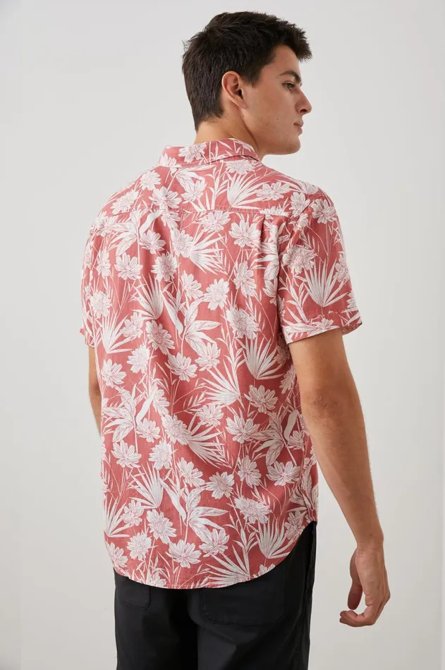 Shirts Men Rails Carson Shirt Jungle Foliage Red