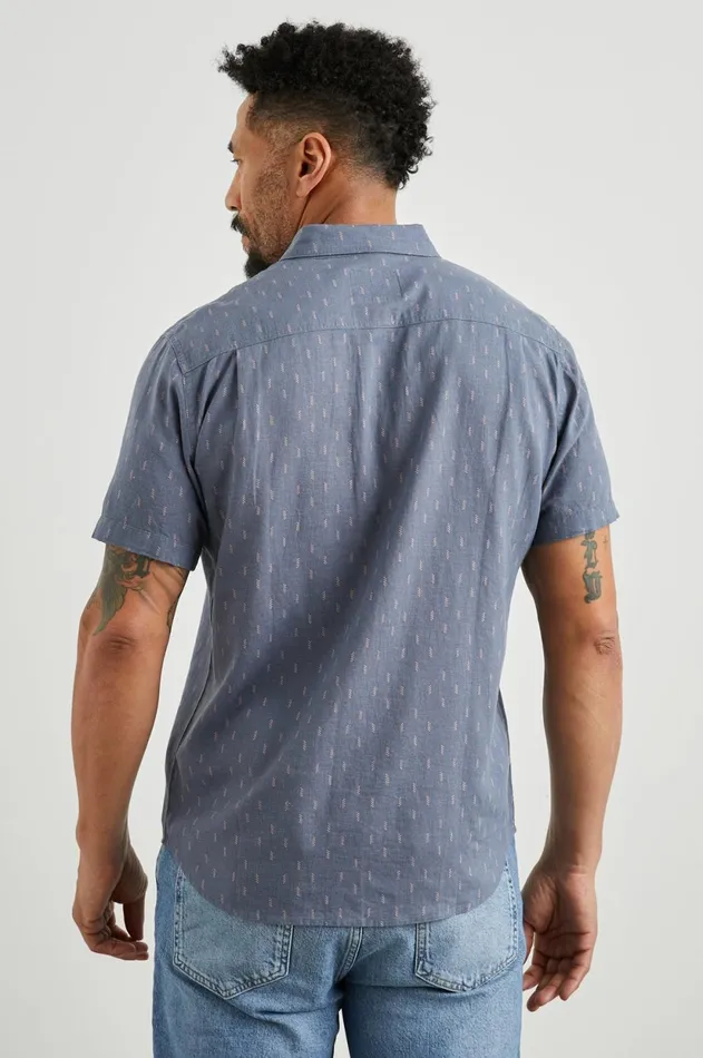 Shirts Men Rails Carson Shirt Louis Leaf Slate