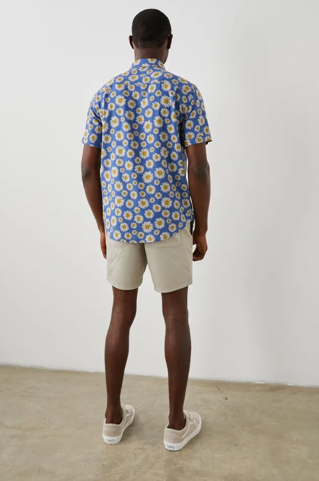 Shirts Men Rails Carson Shirt Maya Print Royal