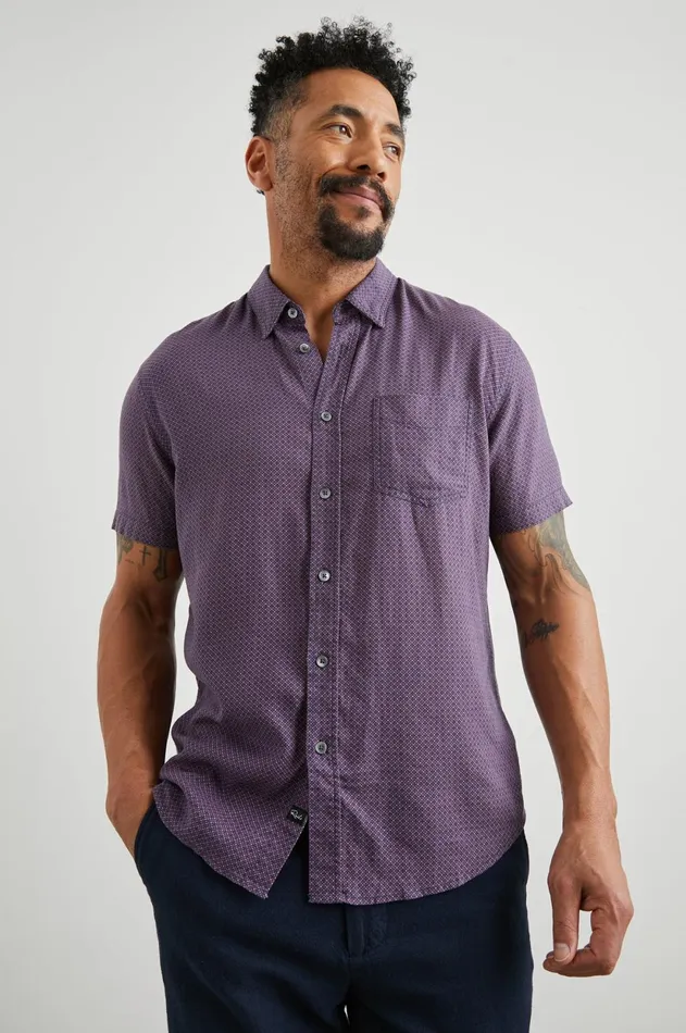 Shirts Men Rails Carson Shirt Moroccan Tile Rose
