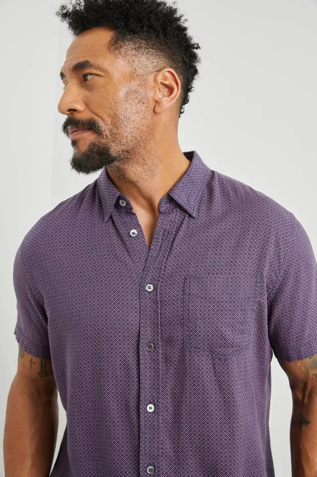 Shirts Men Rails Carson Shirt Moroccan Tile Rose