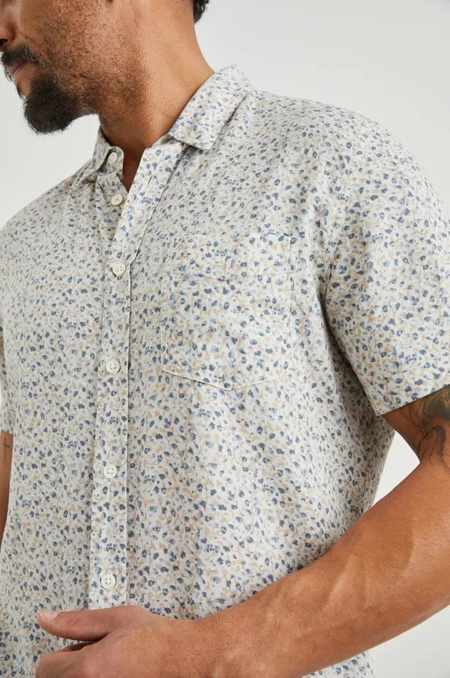 Shirts Men Rails Carson Shirt Spring Blossom Parchment