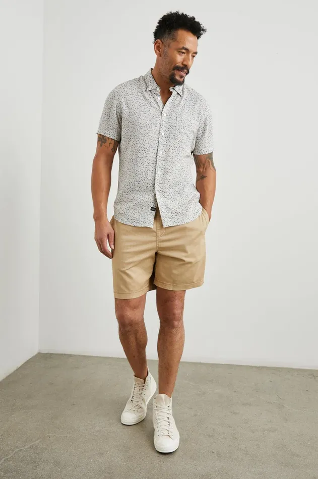 Shirts Men Rails Carson Shirt Spring Blossom Parchment