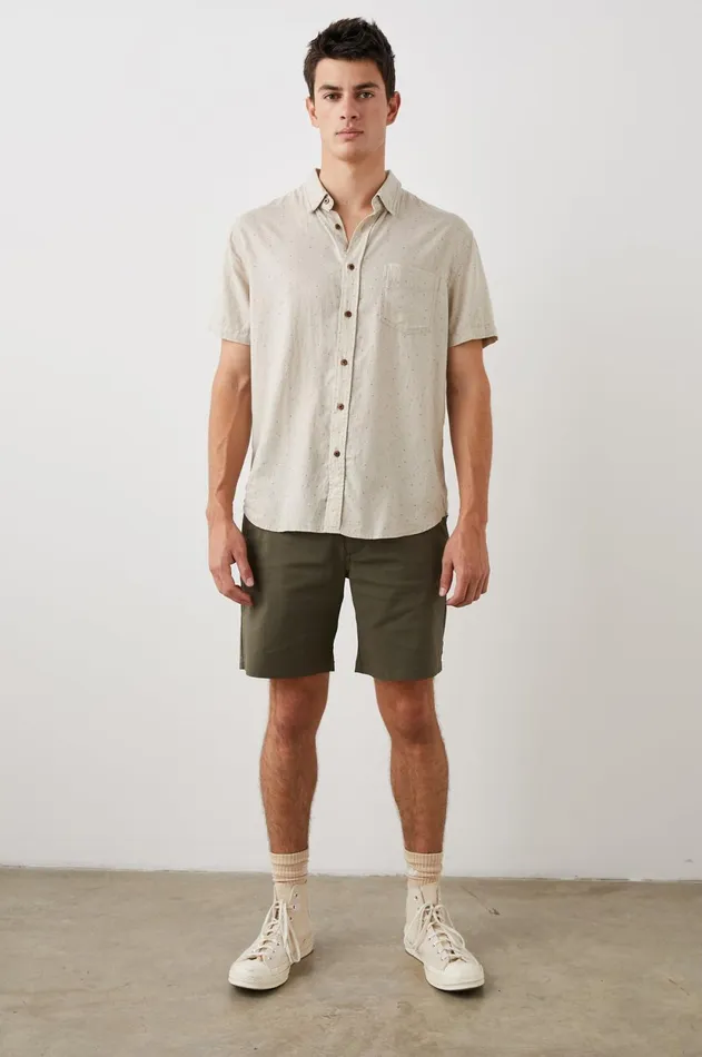 Shirts Men Rails Carson Shirt Triangle Geo Retro Paper