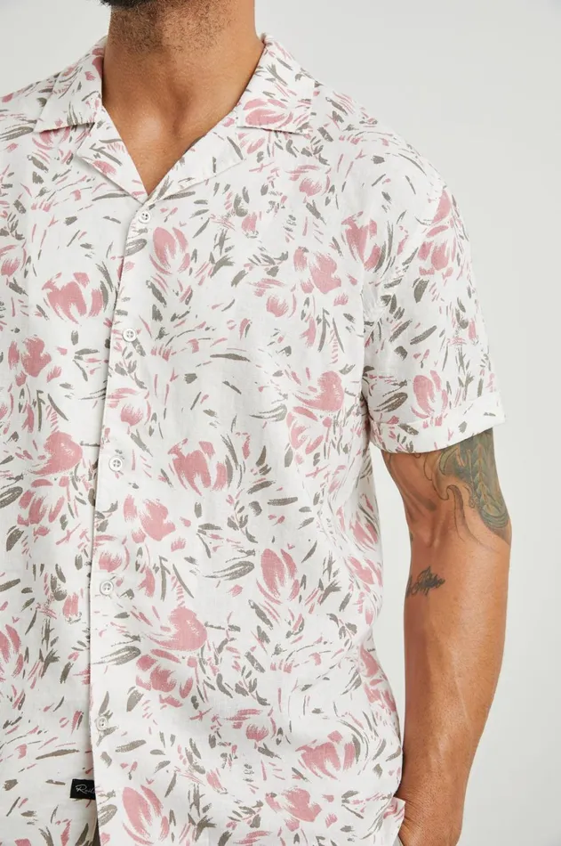 Shirts Men Rails Dresden Shirt Brush Floral White