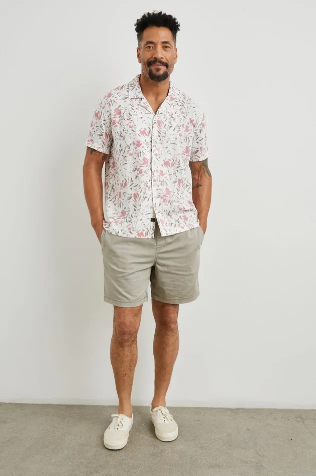 Shirts Men Rails Dresden Shirt Brush Floral White