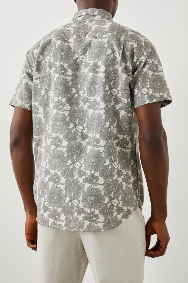 Shirts Men Rails Fairfax Shirt Dappled Petal Monochrome