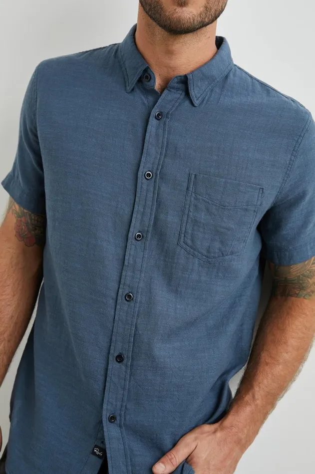 Shirts Men Rails Fairfax Shirt Sea Blue