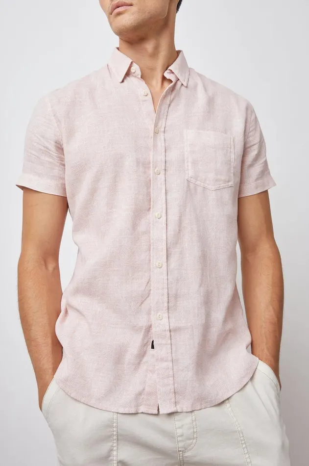 Shirts Men Rails Fairfax Shirt Sun Blush