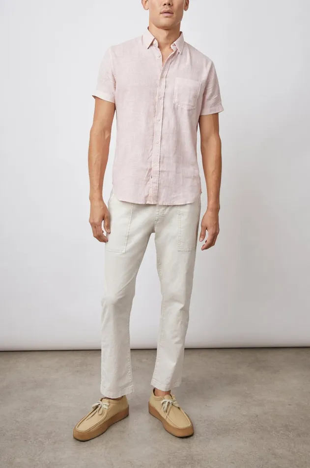 Shirts Men Rails Fairfax Shirt Sun Blush