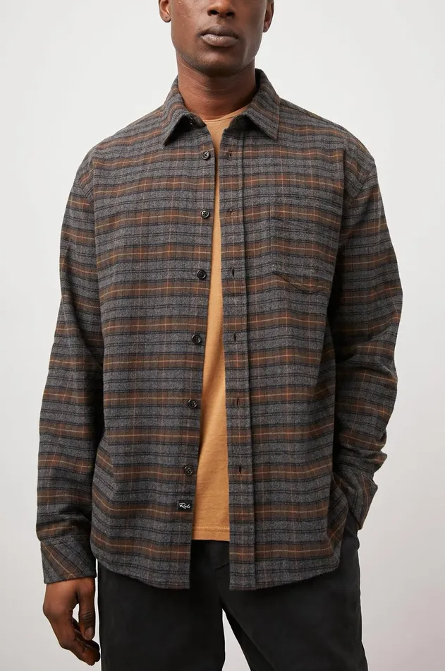 Shirts Men Rails Forrest Shirt Dark Loch