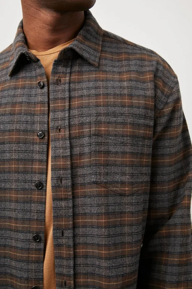 Shirts Men Rails Forrest Shirt Dark Loch