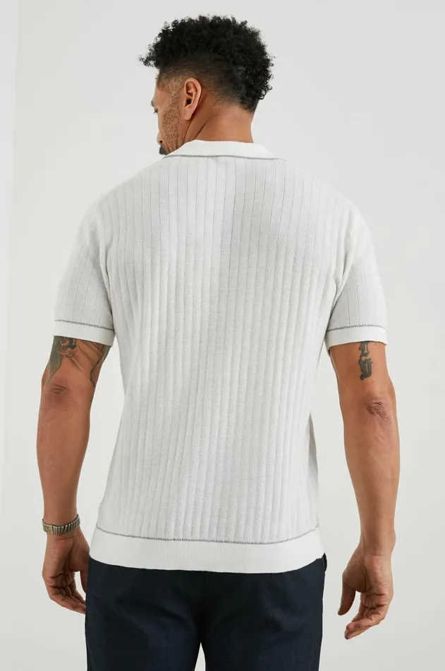 Shirts Men Rails Hardy Polo Shirt White