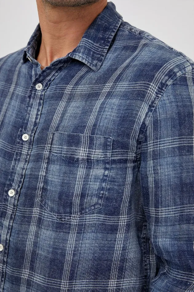 Shirts Men Rails Havana Shirt Indigo Shadow