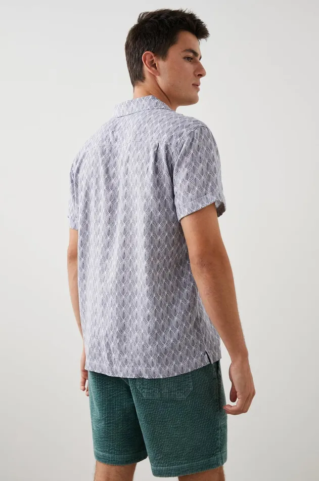 Shirts Men Rails Lanai Shirt Tin Stamp Seatia White