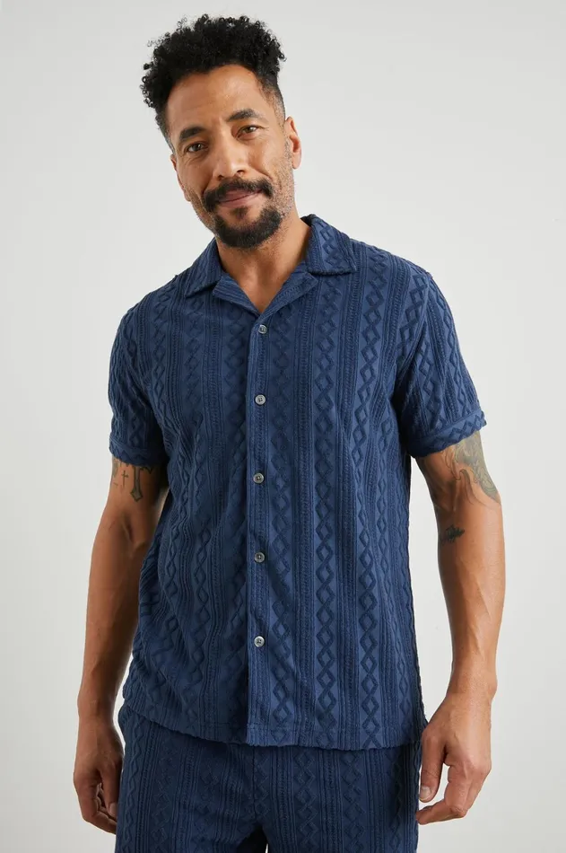Shirts Men Rails Maverick Shirt Royal Blue