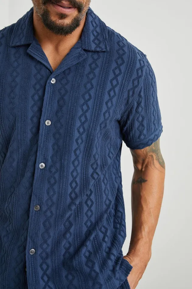 Shirts Men Rails Maverick Shirt Royal Blue
