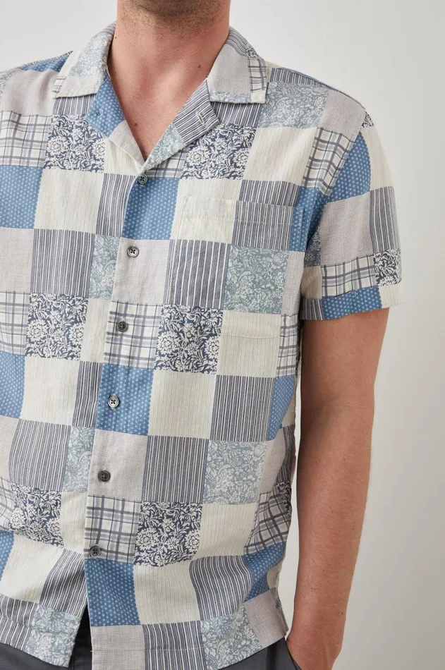 Shirts Men Rails Moreno Shirt Spring Patchwork