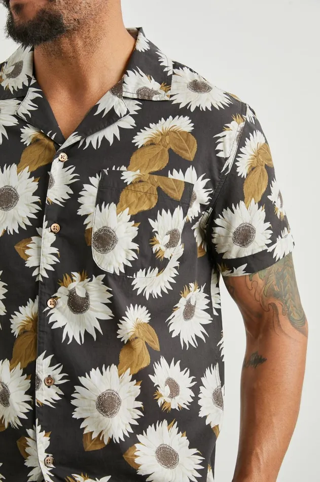 Shirts Men Rails Moreno Shirt Sunflower Twirl Bark