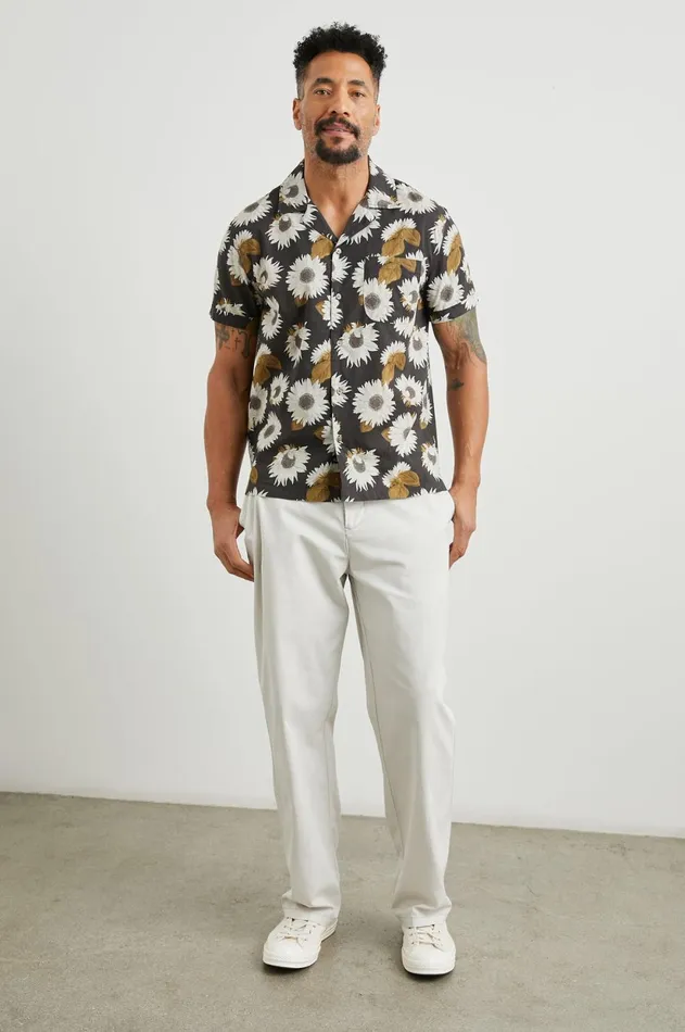 Shirts Men Rails Moreno Shirt Sunflower Twirl Bark