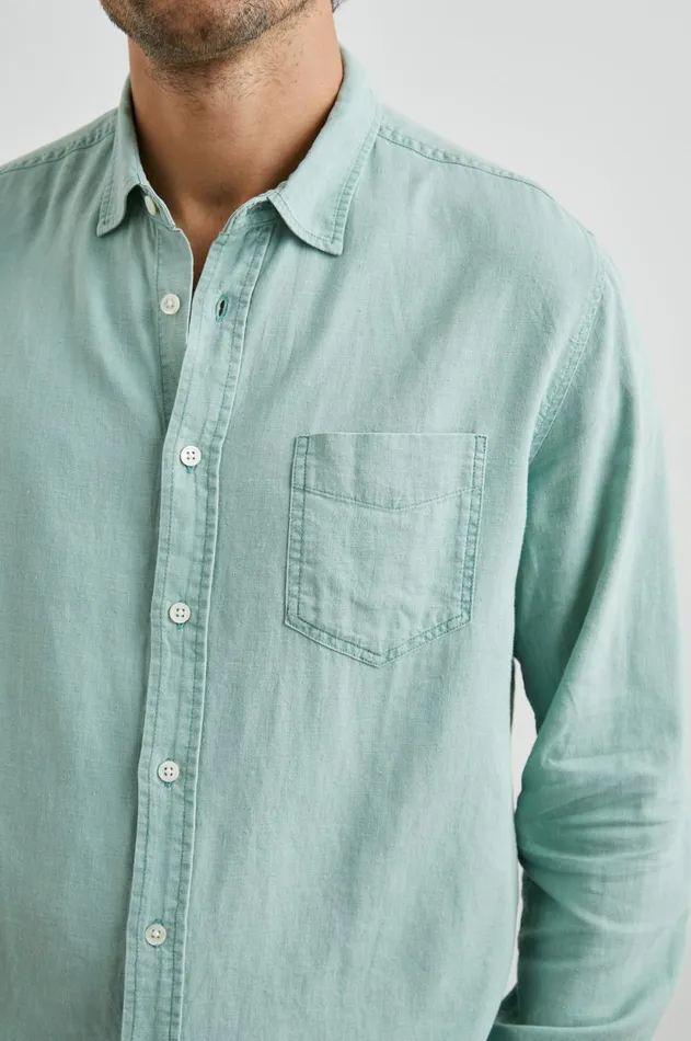 Shirts Men Rails Mykonos Shirt Jade