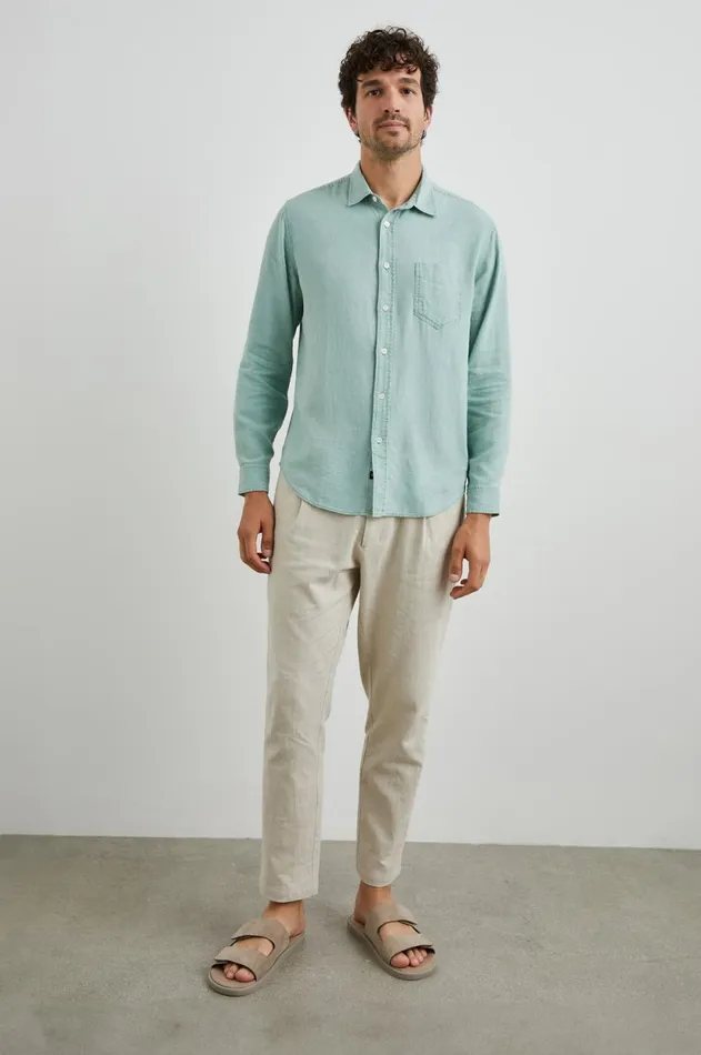 Shirts Men Rails Mykonos Shirt Jade