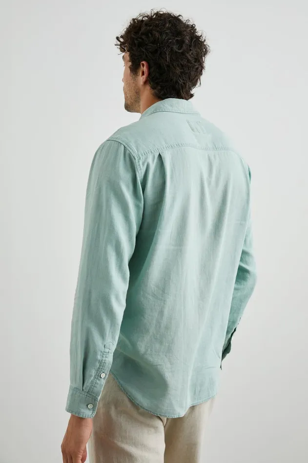 Shirts Men Rails Mykonos Shirt Jade