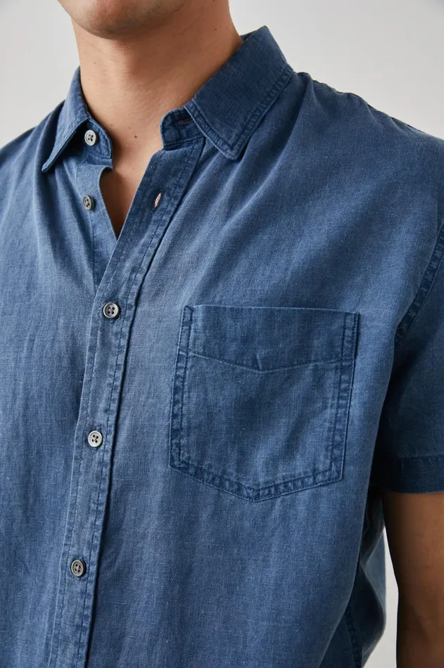 Shirts Men Rails Paros Shirt Lapis