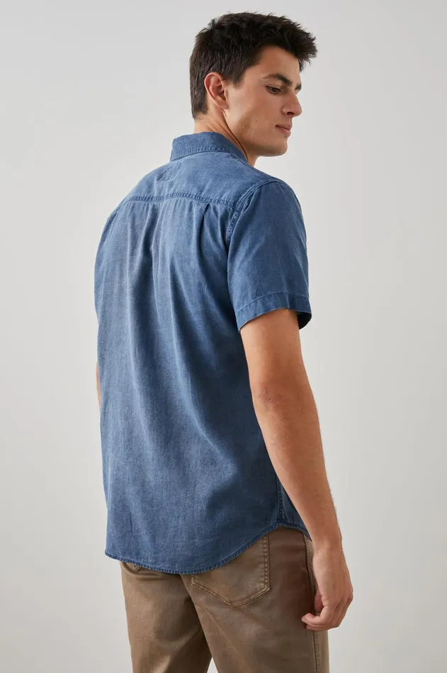 Shirts Men Rails Paros Shirt Lapis
